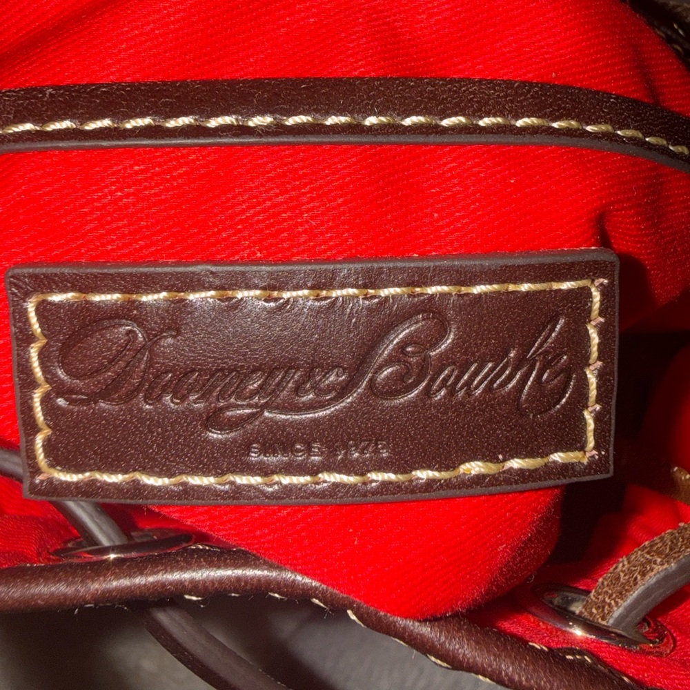 Dooney & Bourke Croco Small Drawstring Crossbody NWOT - Picture 6 of 10